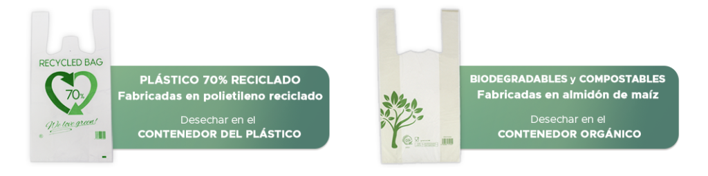 Reciclaje de bolsas de plástico